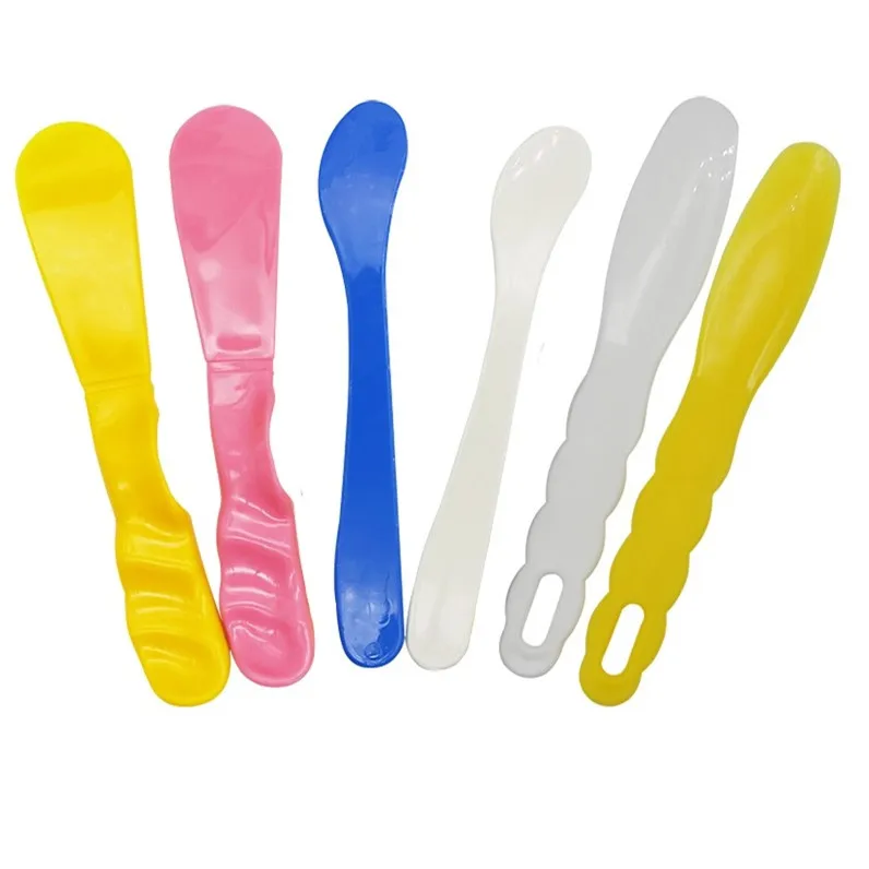 SJ Assorted Dental Lab Plastic Mixing Spatula for Impression Material Alginate OEM Wholesale