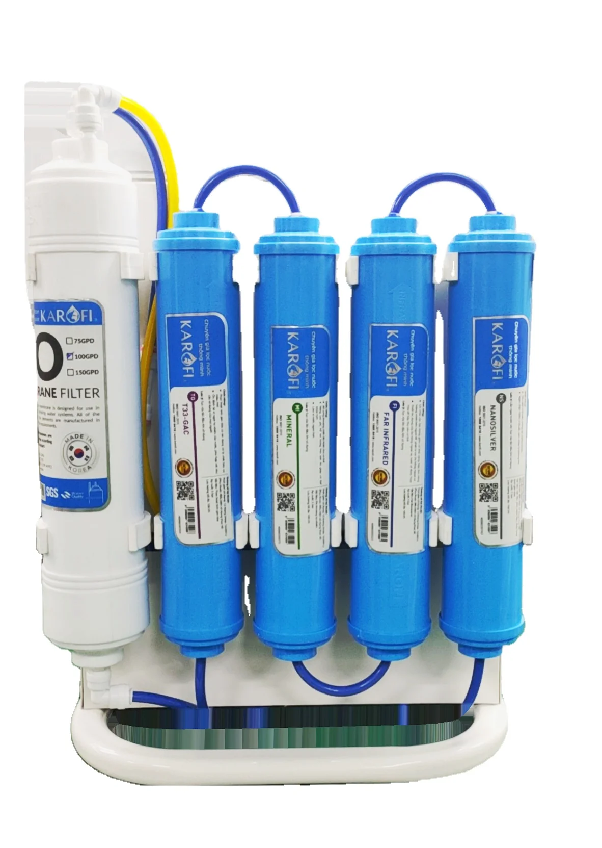 KAROFI REVERSE OSMOSIS WATER PURIFIER COMPACT 100 GDP RO WATER FILTER