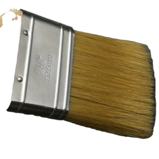 Pig hair painting brush Chinese bristles brush paint brush making machine