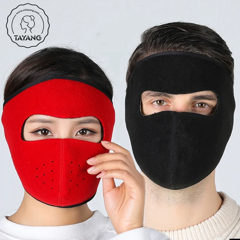 Зимняя Теплая Флисовая шапка для холодной погоды ветрозащитная Утепленная зимняя одежда мужчин и женщин Лыжная Балаклава