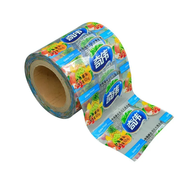 Food Grade Custom Print Small Sugar Stick Pack Rollstock Food Bopp Packing Flow Wrap Film Rolls Liquid Packaging