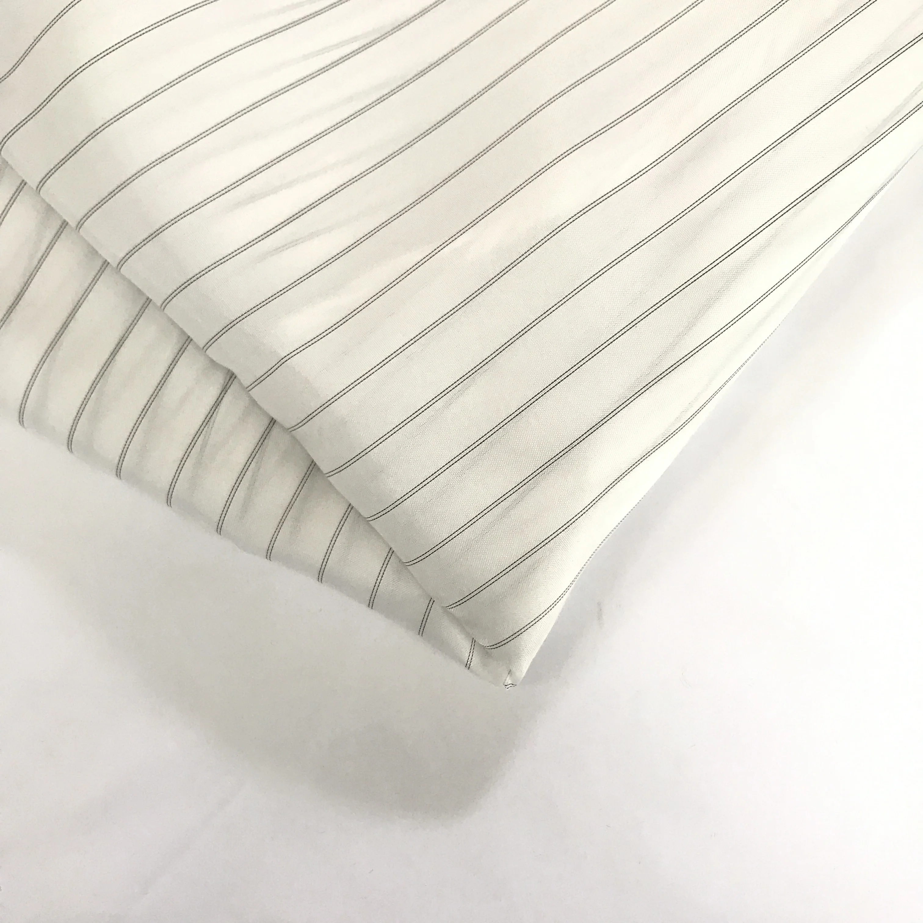 Polyester Taffeta Sleeve Lining fabric Yarn-dyed Strips Fabric