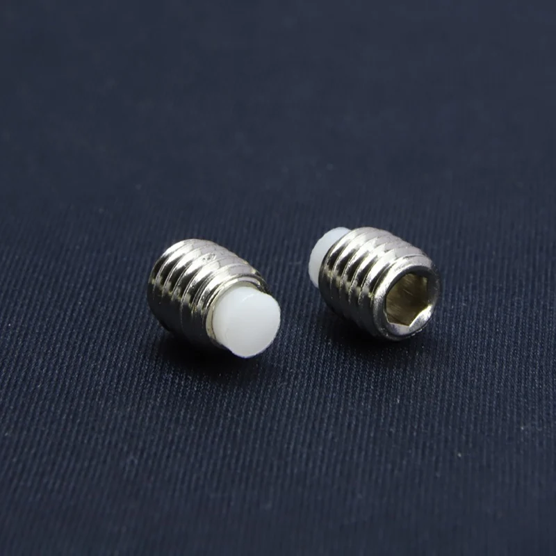 M3 x 2mm 4mm 5mm 6mm 8mm 10mm 14mm 20mm Stainless Steel Hex Socket Nylon Tip Set Screw