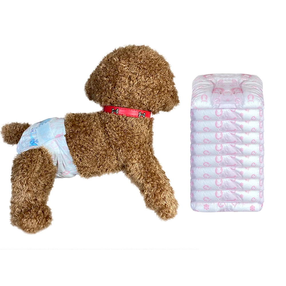 Dog Pet Diapers Wholesale Price Disposable Pet Cleaning Products For Small Animals Magic Tape
