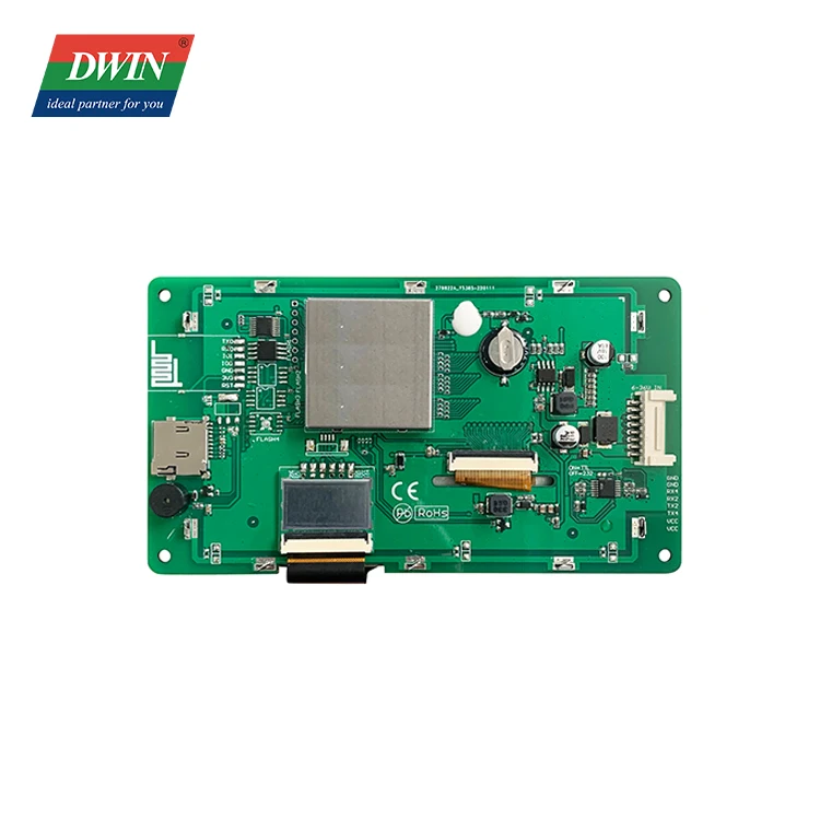 DWIN 5 inch 800*480 HMI High brightness  IPS Touch Screen 16.7M Colors UART TFT LCD Display Outdoor Sunlight Readable