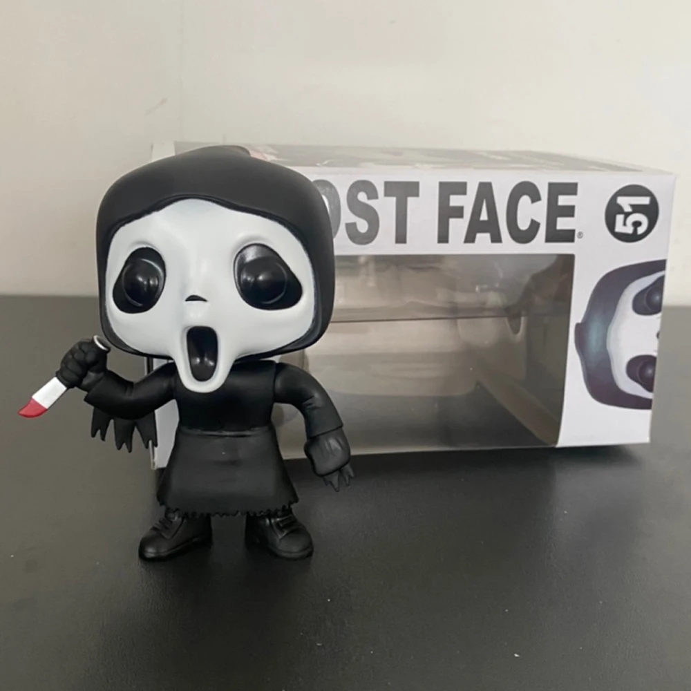 51 Scream Ghost Face Figure Doll Ghostface Model Toy