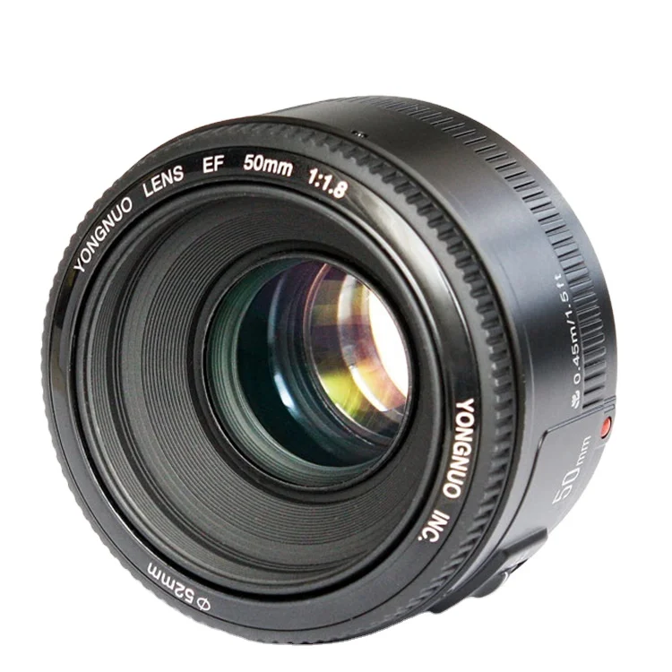 YONGNUO YN EF 50mm F/1.8 AF Lens Aperture Auto Focus YN50mm F1.8 for DSLR Cameras