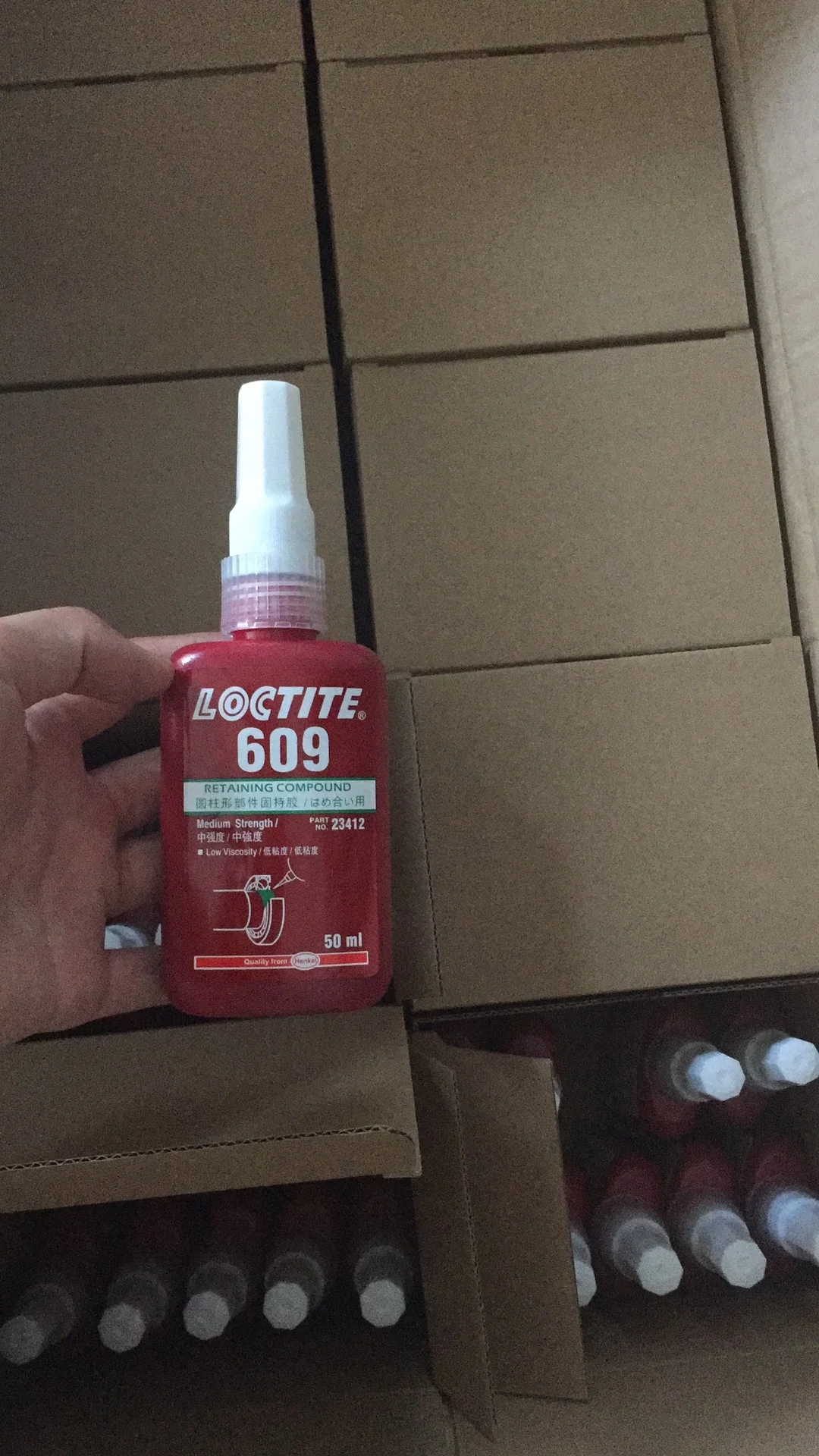 Smy25 HenkelI Loctiter 609 50ml Acrylic Green Liquid Bond High Strength Adhesive Super Glue Retaining Compound