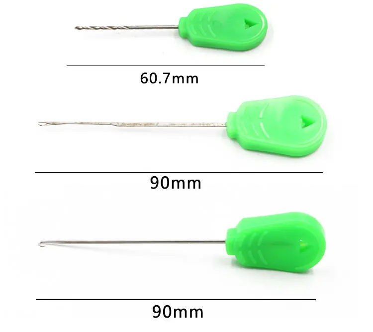60.7mm 90mm Carp Fishing Accessories 2 In 1 Combo Set Drill Rigging Bait Needle Kit