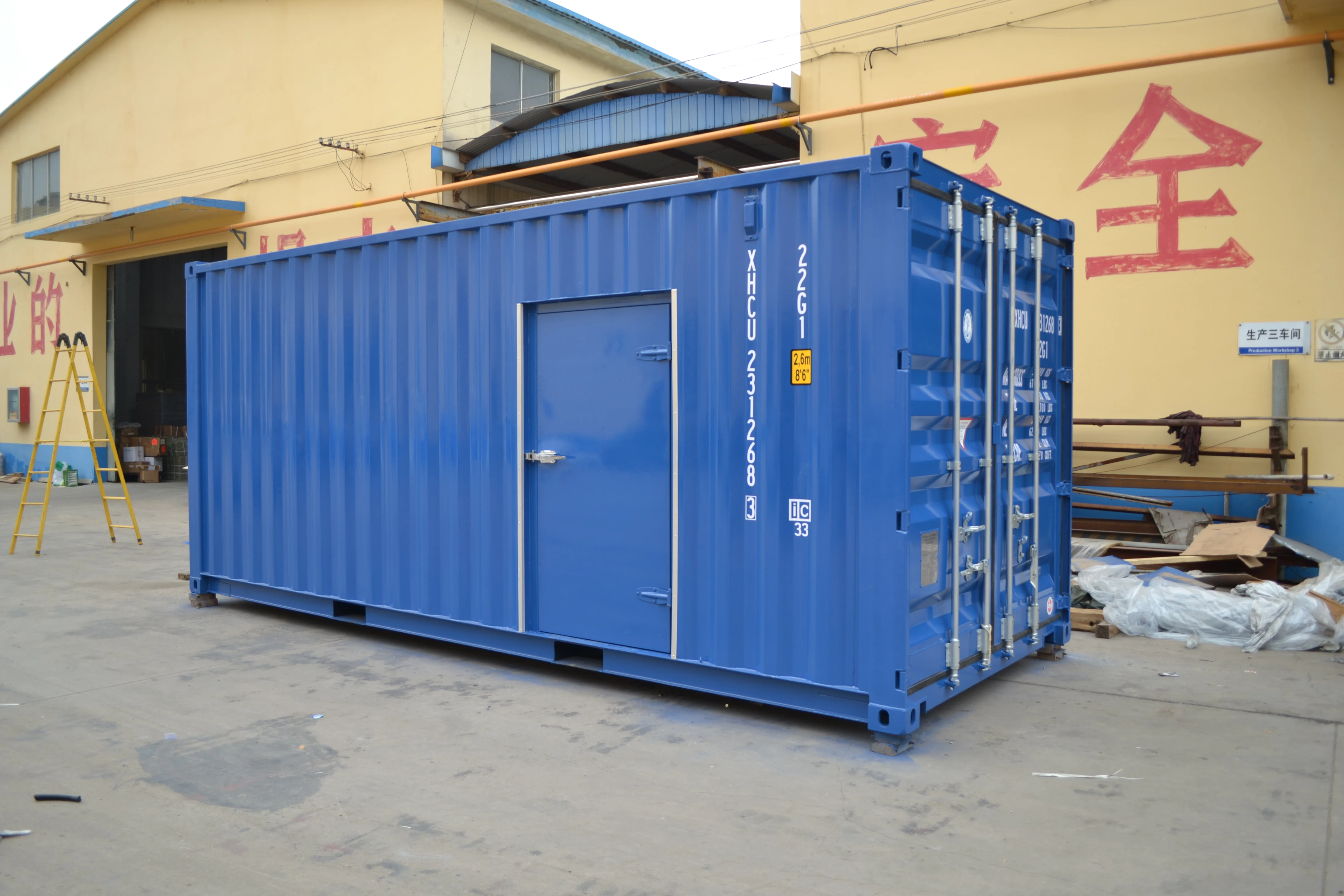 Container type 100KW Diesel generator for Russia market