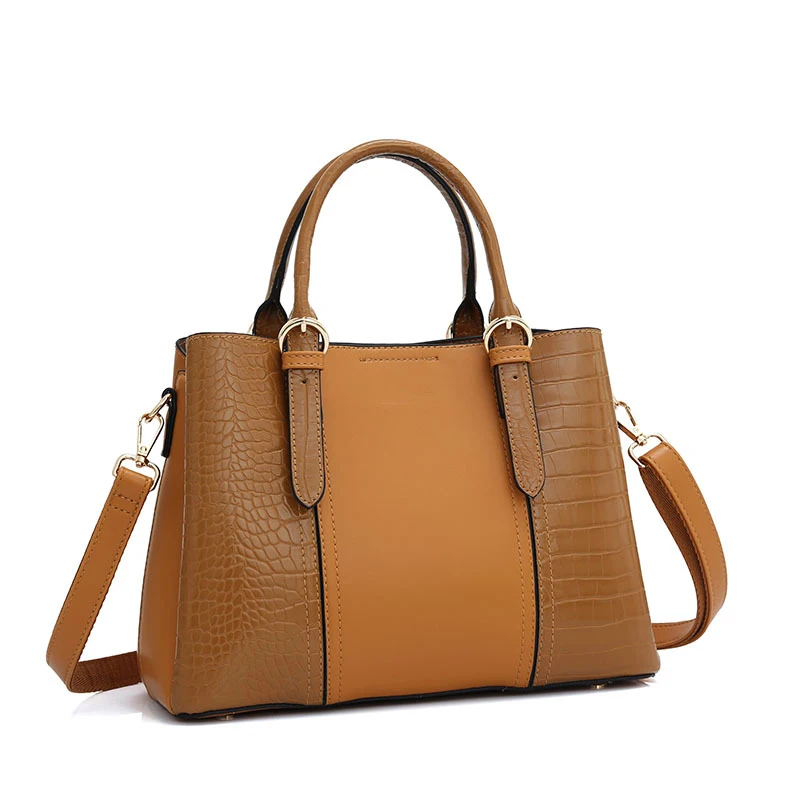 2024 Europe Woman Shoulder Messenger Purses and Handbags Vintage PU Leather Ladies Daily Casual Crossbody Bags