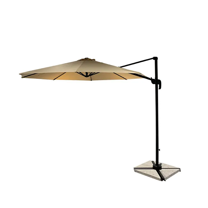 Cantilever Aluminum Umbrella Advertising Beach Parasol Sun Shade