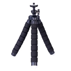 SLAMOE A010 hot selling mini sponge tripod with strong flexibility for smartphone and camera tripod 360 degree stand tripod