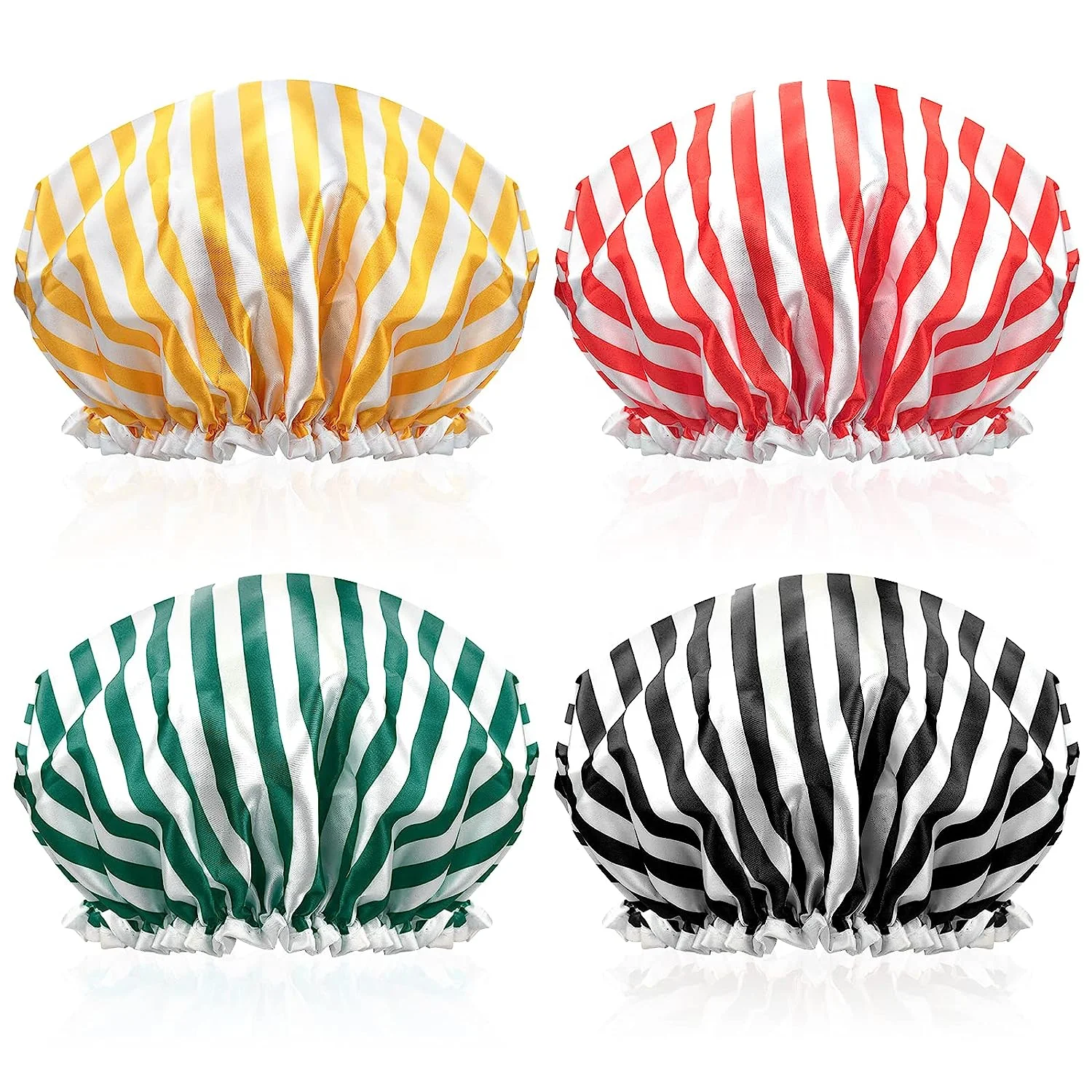 Adult Shower Cap Waterproof And Smokeproof Hood Waterproof Bathing Cap Oil Proof Waterproof Material PEVA chapeau de bain