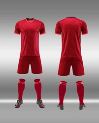 21 22 wholesale sublimation printing thai quality custom soccer jersey manufacturer soccer jersey set