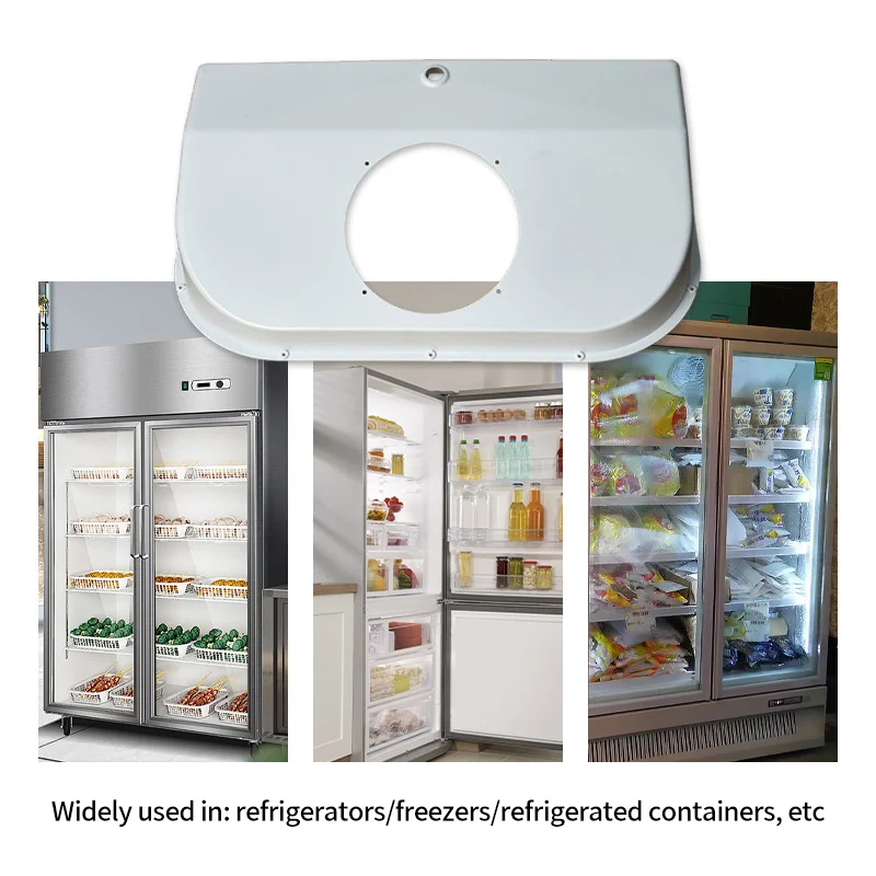 Refrigerator Evaporator Guard Plastic Accessories Freezer Internal Evaporator Shell for Air-Cooled Frigobar Radiator Part