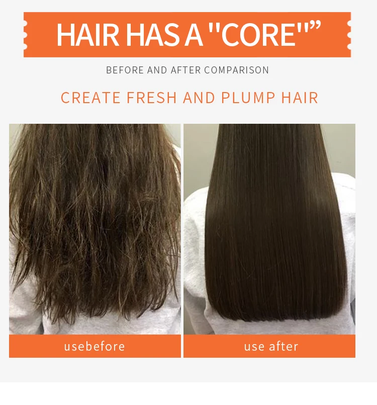 
Repair scalp fully nourishing orange ginger plant anti-loss hair shampoo conditioner set 