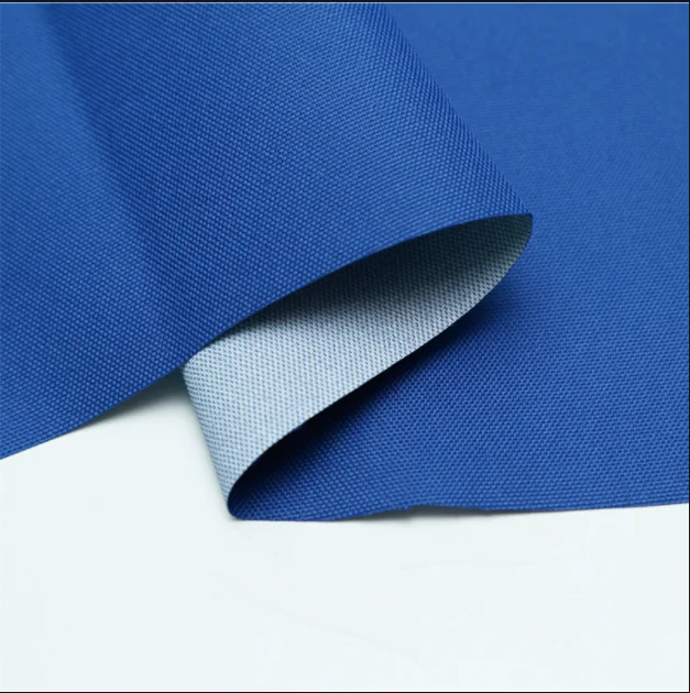 600D mylar Oxford fabric PVC plain Oxford 100%polyester woven for bags Handbag fabric