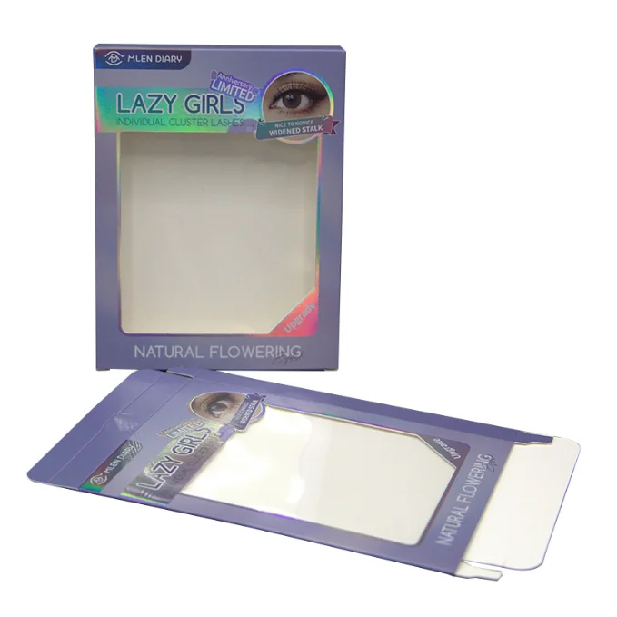 Customized Small Lipstick Luxury Holder Lip Gloss Packaging Box For Small Business Contact Lenses Packaging Box