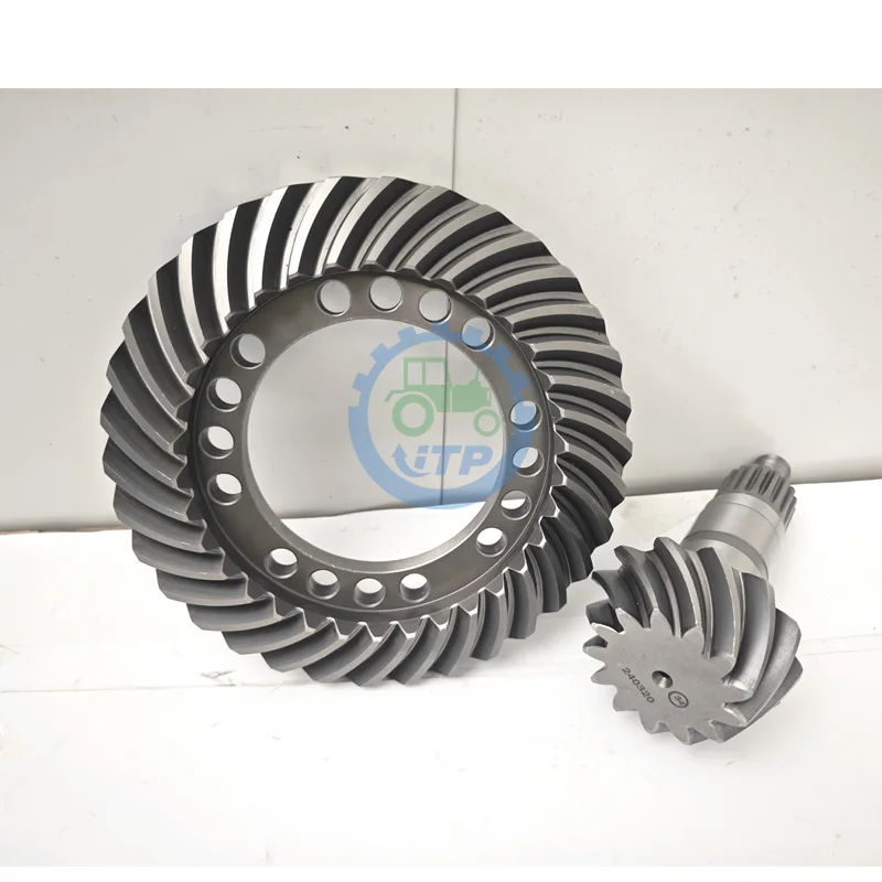 High Level Reliable Replacements AL161277 for 6105M 6115M 6120 6120L John Deere Pinion and Ring Gear Set Bevel Teeth=13/34