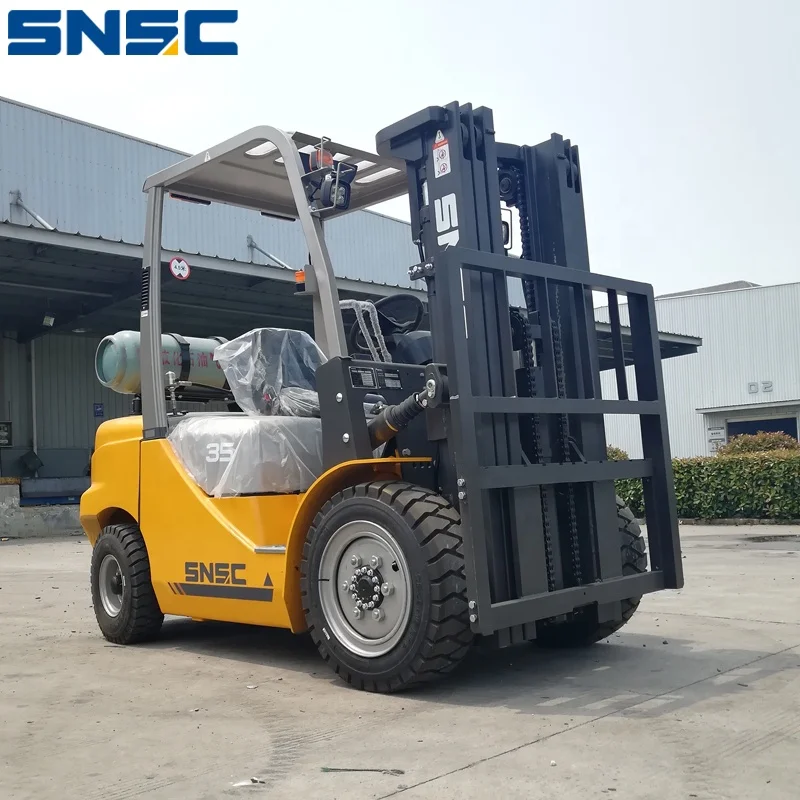 FL35 Lpg Forklift Nissan K25 Engine 3.5 ton hydraulic petrol forlift machine FL35