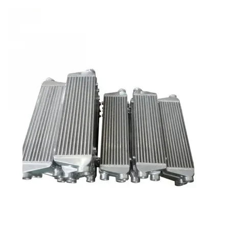 Oil Cooler/air Cooler OEM High Performance Plate-fin Hydraulic Aluminum Plate Heat Exchanger Engine Gas and Air Sustainable