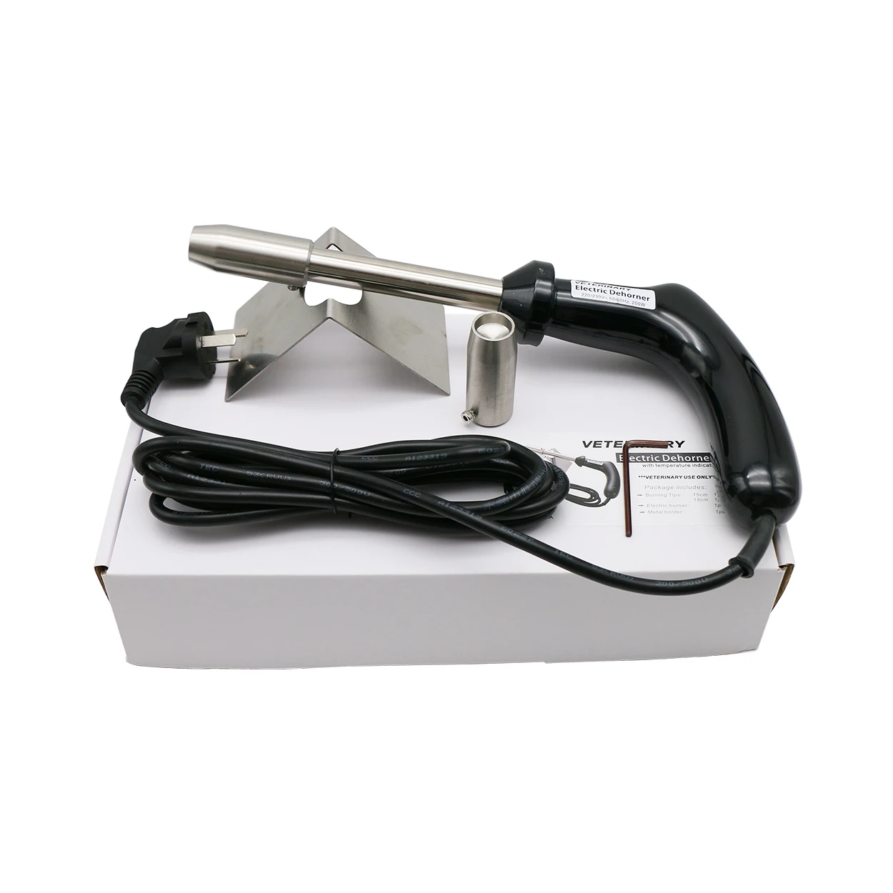 Stainless Steel Electric Calf Dehorner For Lamb Sheep And Goat Bloodless Cattle Remove Horn Machine