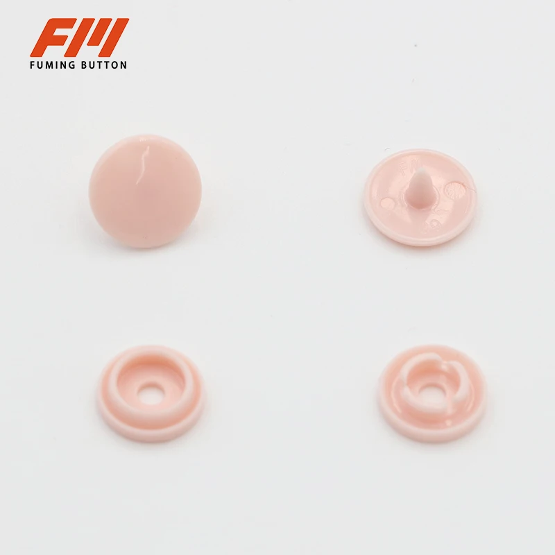 28 QC tests eco-friendly  resin snap fastener snap button custom size custom colour