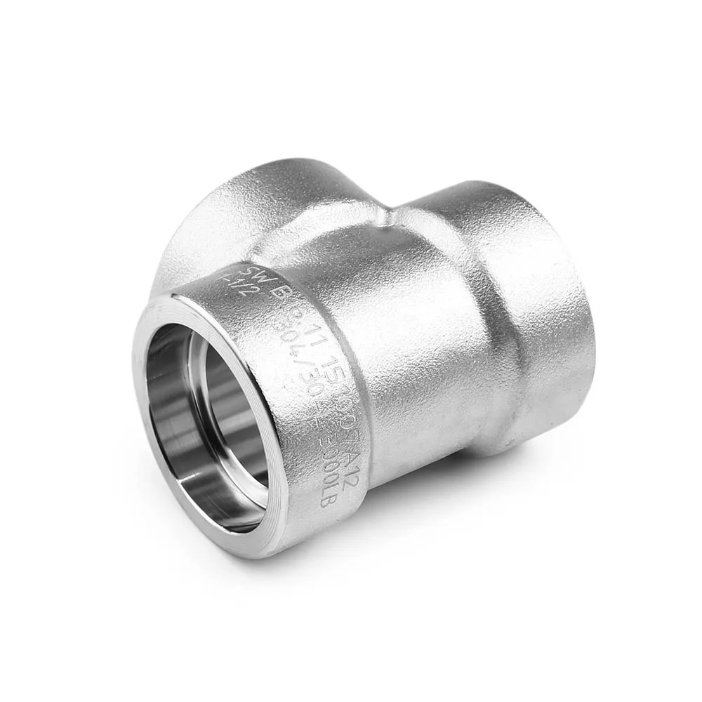 High Pressure Stainless Steel 304/316 Socket Weld Tee Pipe Fitting Three Way Socket Weld Fittings
