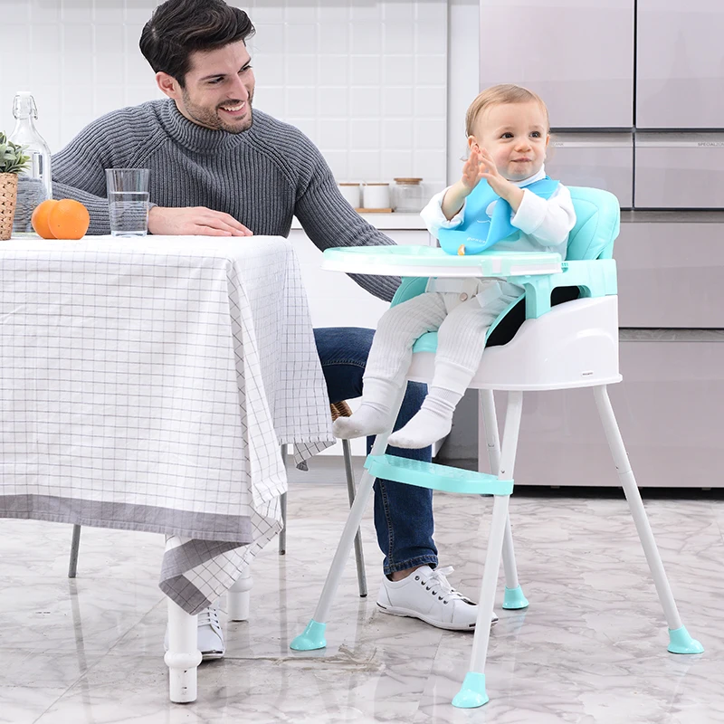 Removable Seat Four Modes Multifunction Anti-Rollover Highchair Baby Dinning Chair Kids Feeding Chair Baby High Chair