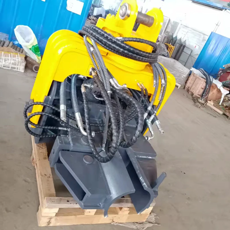 Ground screw machine pile driver excavator photovoltaic pile driver