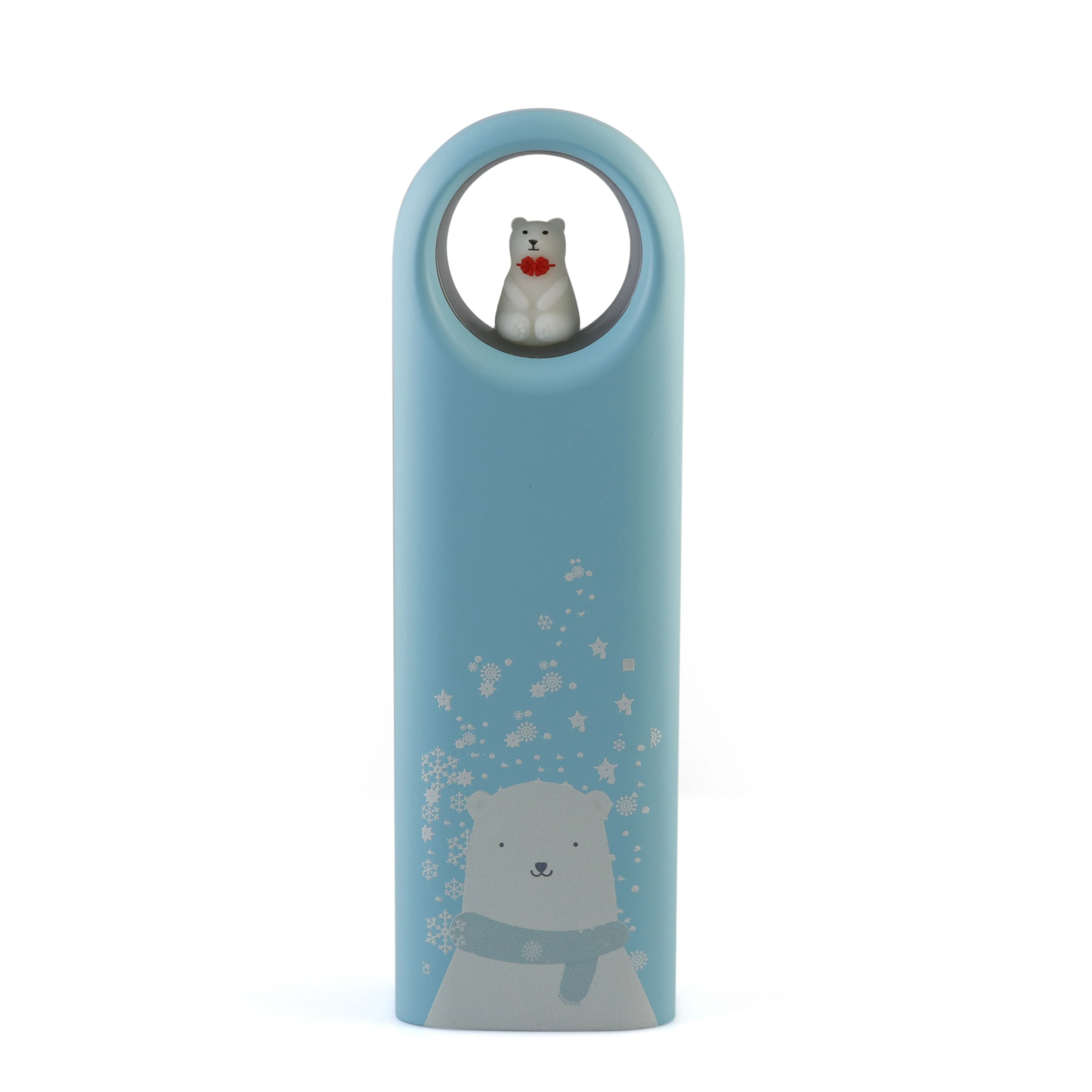 Pink Cute Led Night Light Banco De Energia Portatil Portable Mobile Power Bank Customized Logo Oem Odm Factory Supply For Phone