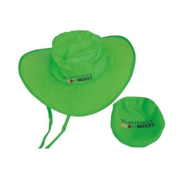 Wholesales Custom Printing Polyester Foldable Cowboy Hat