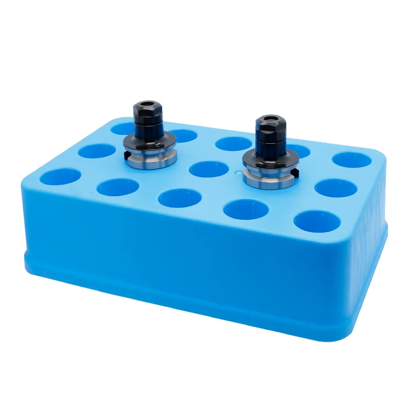 BT30 40 50 CNC machining center tool holder thickened plastic simple tool head storage rack CNC Plastic holder for knife handle