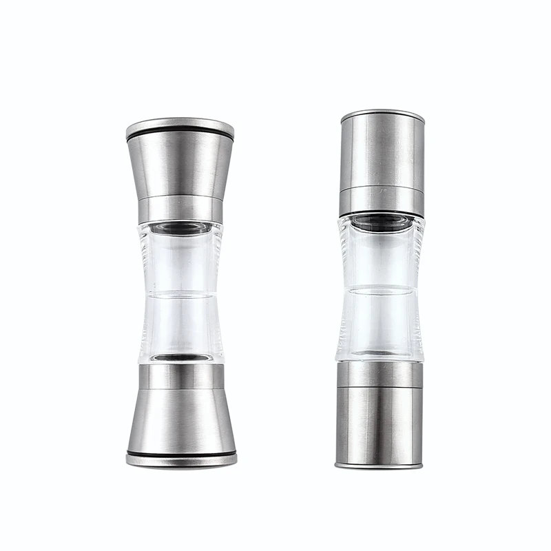 wholesale Best price chinese Modern manual  spice salt pepper mill wooden material spice salt pepper grinder