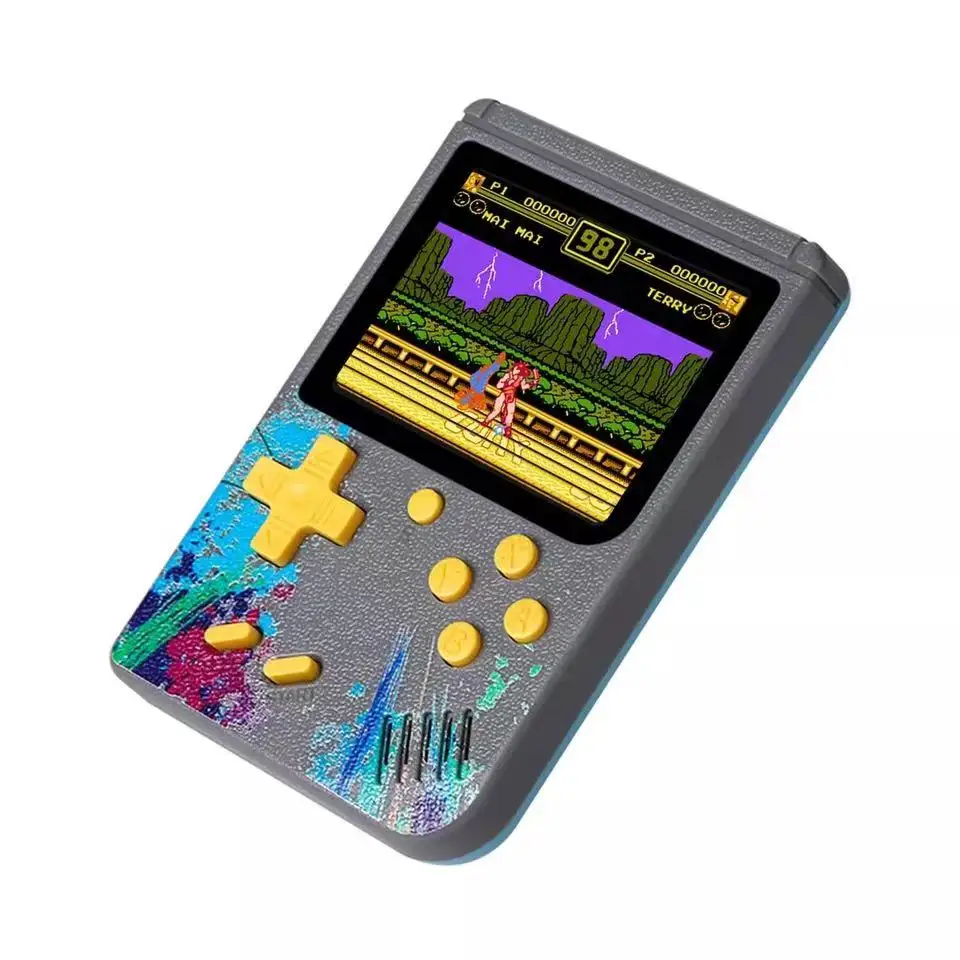 Горячая Распродажа 3,0 дюймов 500 в 1 G50 Мини Ретро 8 бит портативных игровых коробка классический игровой консоли