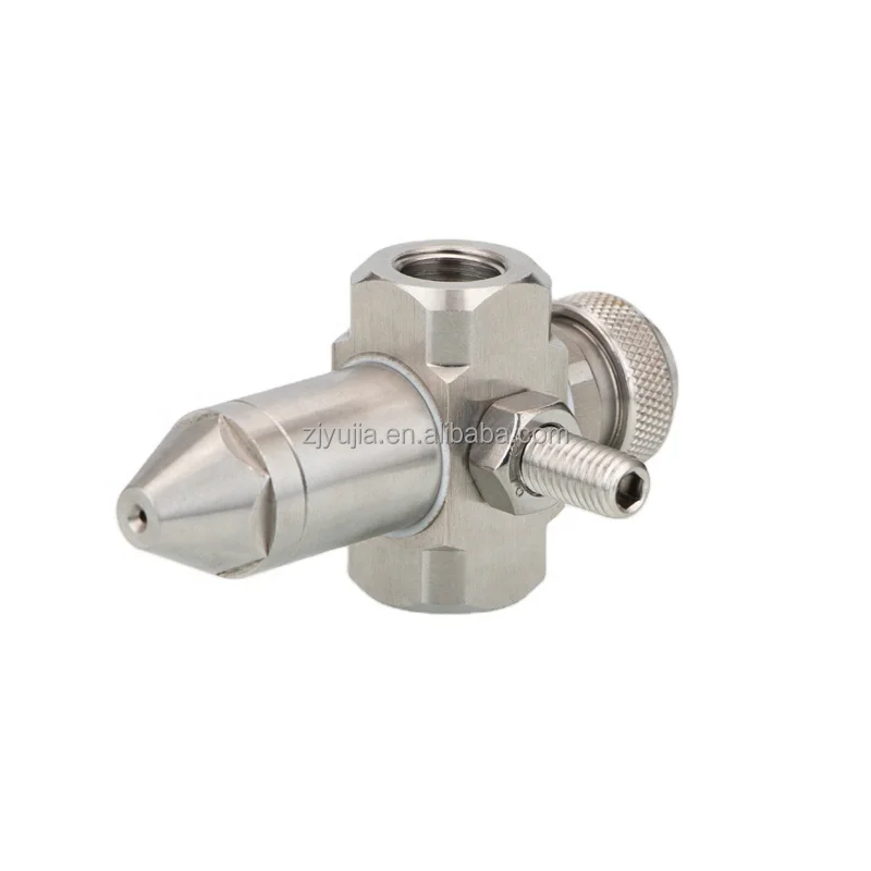 High quality Two-fluid air atomization nozzle Anti-drip Adjustable Air Water Fog Atomizing Spray Nozzle