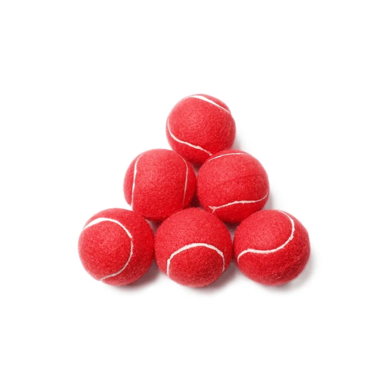 
Cheap price 2.5' customized color printed logo pet tennis balls 