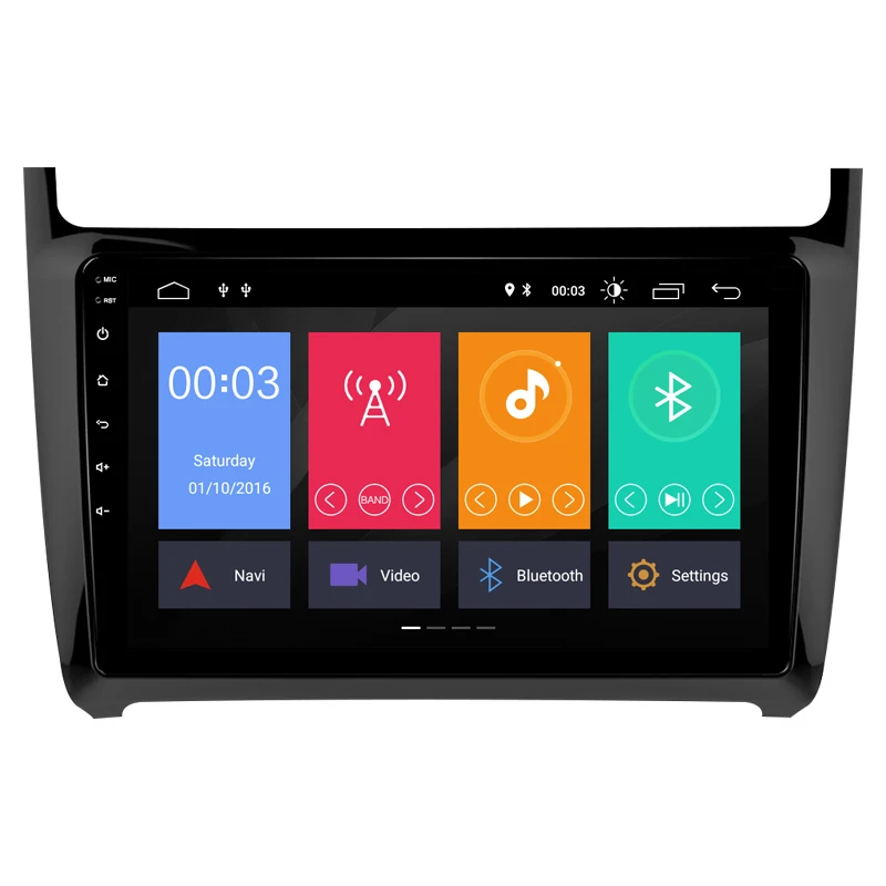 Автомобильный dvd-плеер на Android 11 2/4/6 ГБ ОЗУ для Volkswagen VW polo sedan 2008 2015 автомобильное радио мультимедийный видеоплеер