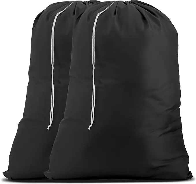 Handy Laundry Nylon Bag These Large Will Fit a Laundry Basket and Strong Enough to Carry up to Three Loads of Clothes