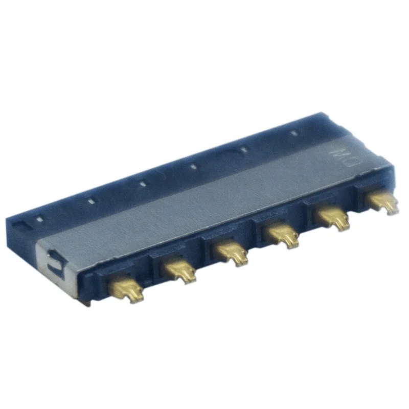 Battery Connector 6Pin SMD PCB Mount PH2.5 1.5H Gold Plating Battery Connector