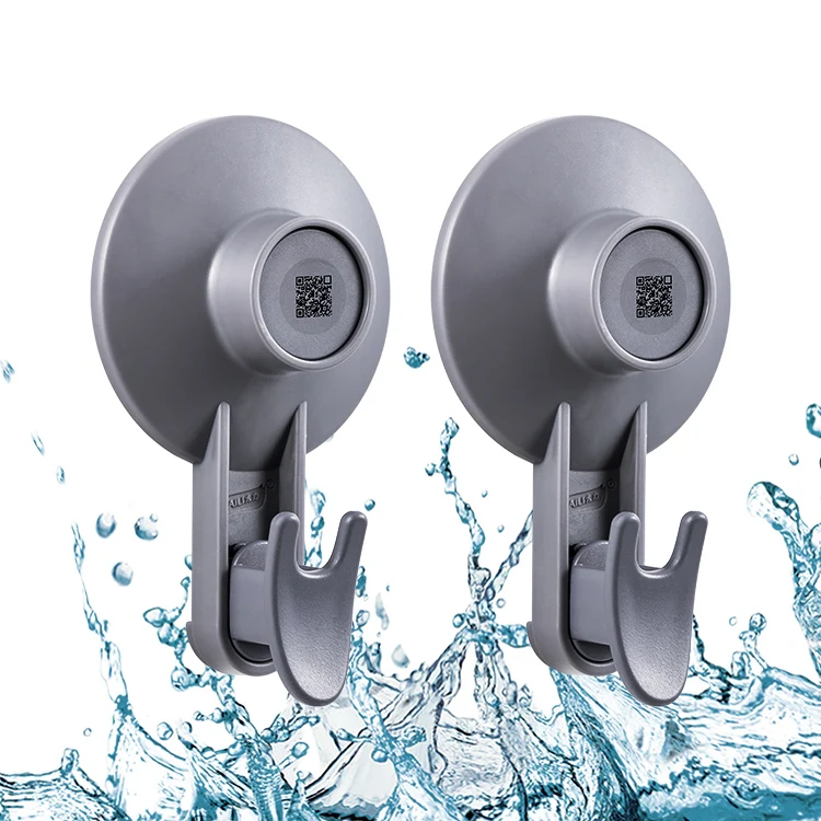 Powerful Super Strong Removable Duty Wall Mounted Hanging Vacuum Suction Cups Hook Holder