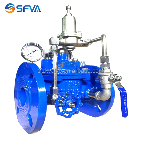 200X DI GGG50 PN16 DN60-65 flange hole pressure reducing valve