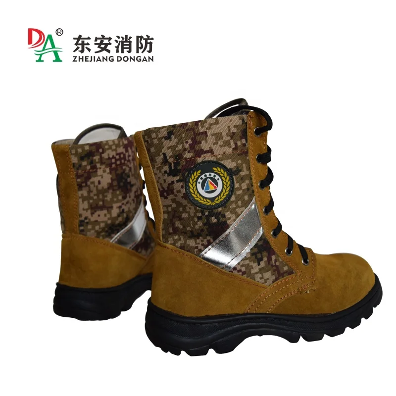 High quality  anti-smash and anti-puncture spot Fire-proof shoes forest
