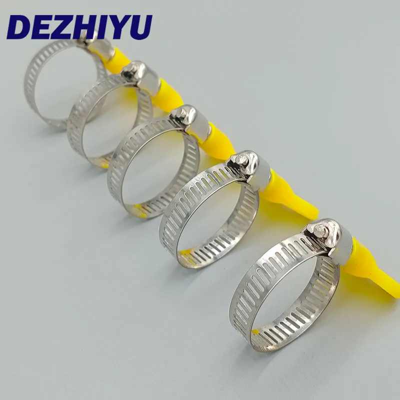 Worm Gear Stainless Steel Hose Clamp with Handle