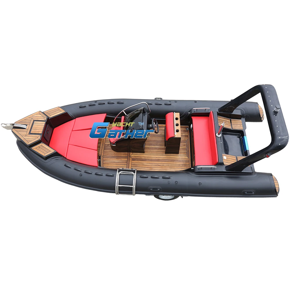 CE 20ft 6m luxury inflatable boat rib 600 sofa inflatable boat mantaray inflatable boat