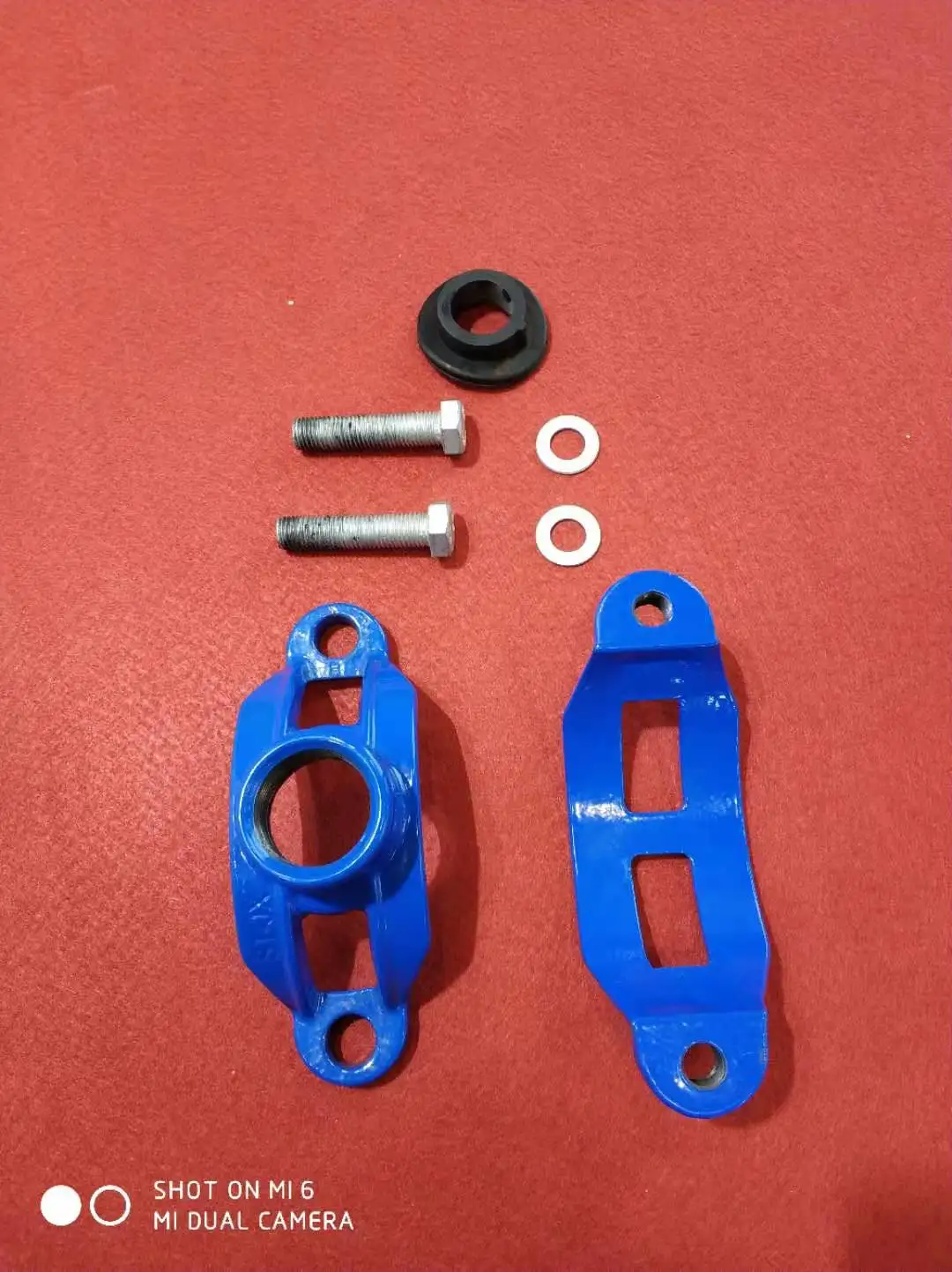 Cast Iron DN100 tapping Saddles Service Saddle for Steel Pipe