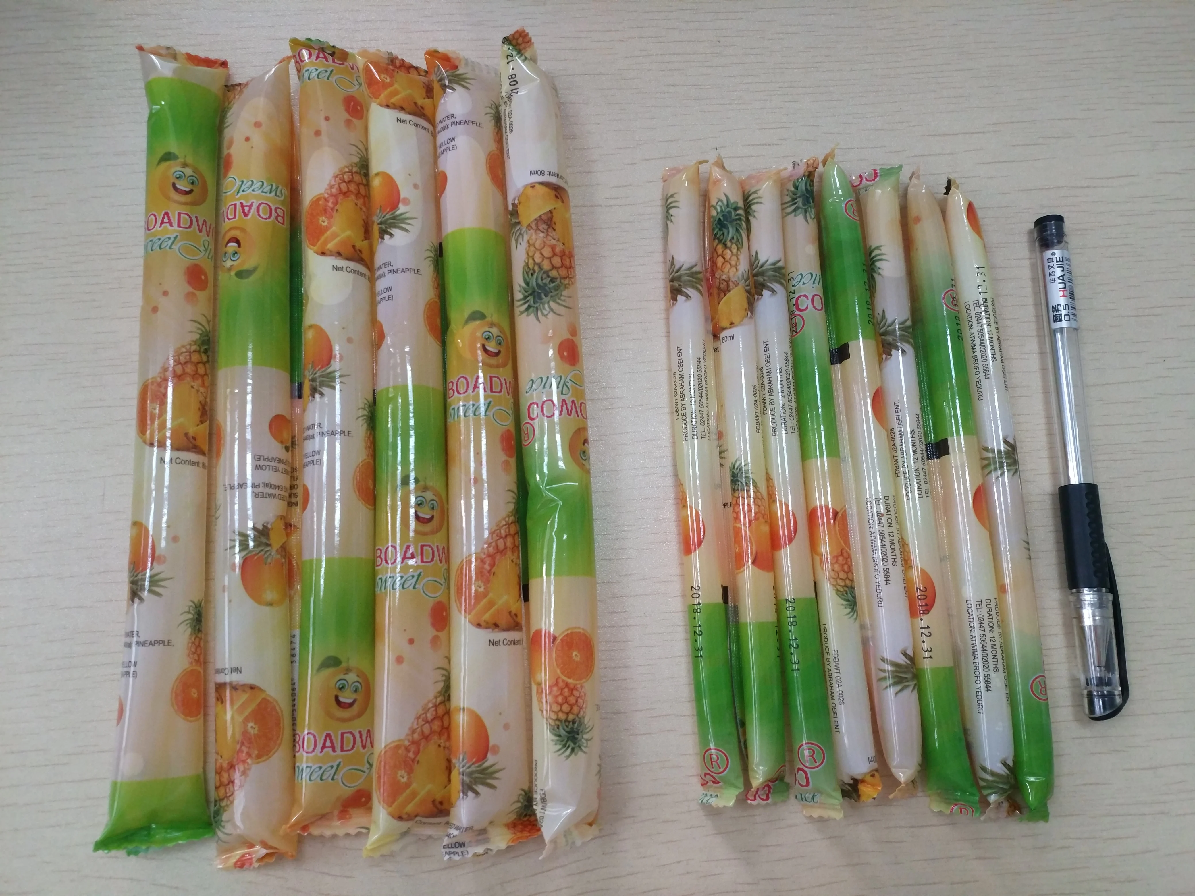 Best Sold Liquid Popsicle Food Sealing Packing Machine Multifunction Liquid Stick Packaging Machines for Sale