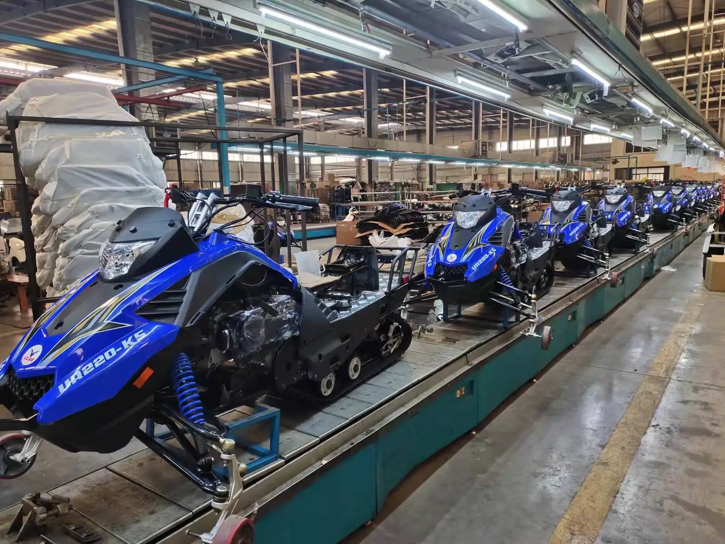 4-тактный 180cc китайский Взрослый Снегоход Бензиновый