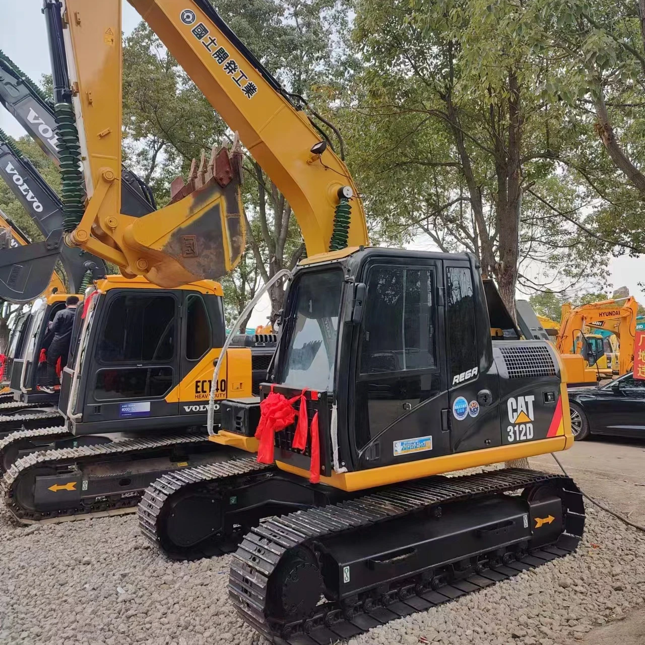 2021 year 90% new good condition Caterpillar medium 12ton used cat 312dl/312/312 d/312d2gc/312b excavator for sale at low price